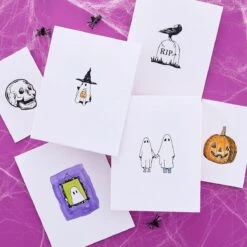 Halloween Icons Press Plate & Die Set From The Betterpress Halloween Collection -Woodland Scenics Shop BP 079 2