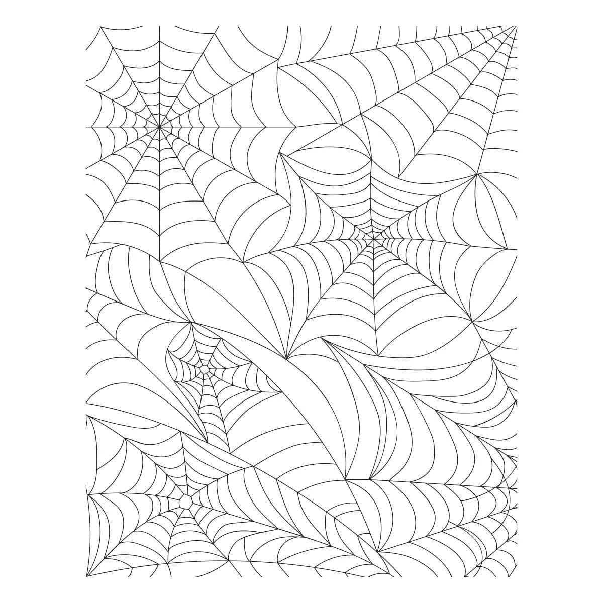 Spider Web Background Press Plate From The Betterpress Halloween Collection 9 Spider Web Background Press Plate From The Betterpress Halloween Collection - Image 9
