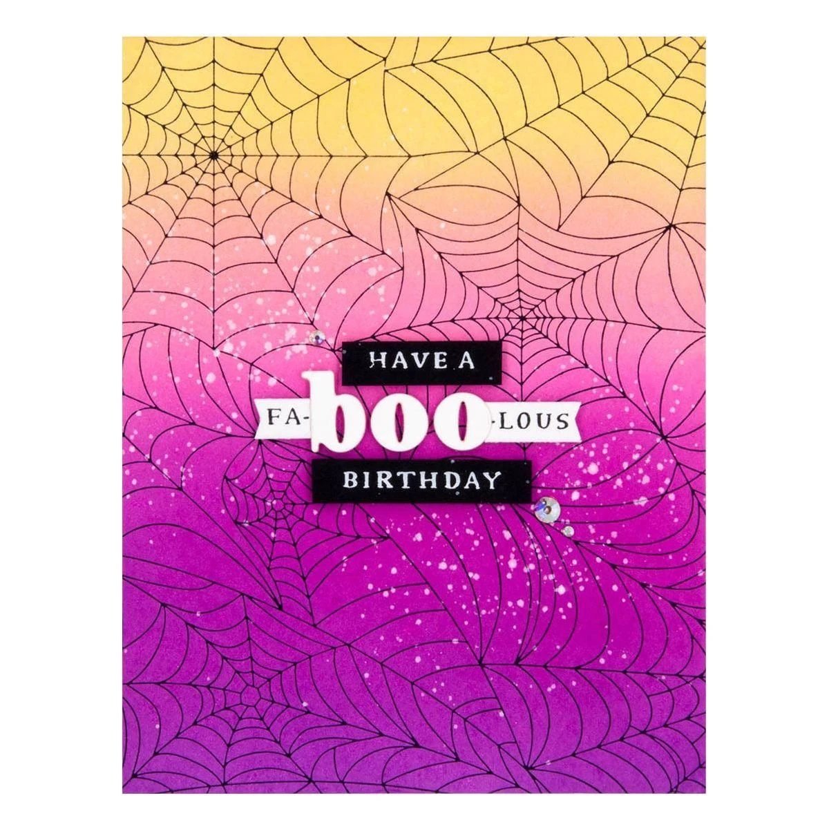 Spider Web Background Press Plate From The Betterpress Halloween Collection 10 Spider Web Background Press Plate From The Betterpress Halloween Collection - Image 10