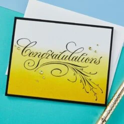 Copperplate Everyday Sentiments Collection Bundle By Paul Antonio -Woodland Scenics Shop BP 099 Copperplate Everyday Sentiments Copperplate Congratulations Project 3 2d350a19 42c7 4abd 8291 243a1436e955