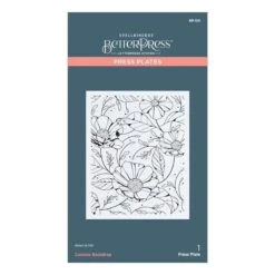 Cosmos Backdrop BetterPress And Stencil Bundle From The Pressed Posies Collection 34 Cosmos Backdrop BetterPress And Stencil Bundle From The Pressed Posies Collection -Woodland Scenics Shop BP 105 Pressed Posies Cosmos Backdrop Pac