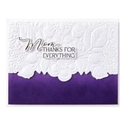 Mother's & Father's Day Sentiments Press Plate From The Mirrored Arch Collection -Woodland Scenics Shop BP 111 Mirrored Arch Mothers Fathers Day Sentiments Project 1