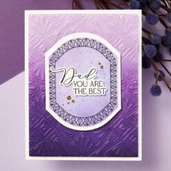 Mother's & Father's Day Sentiments Press Plate From The Mirrored Arch Collection -Woodland Scenics Shop BP 111 Mirrored Arch Mothers Fathers Day Sentiments Project 3 707a6eca 7280 4e3f 93c3 7cdc128b8870