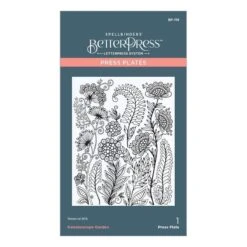 Spellbinders Exclusive: Kaleidoscope Garden Press Plate 22 Spellbinders Exclusive: Kaleidoscope Garden Press Plate -Woodland Scenics Shop BP 119 Kaleidoscope Garden Kaleidoscope Garden Pac