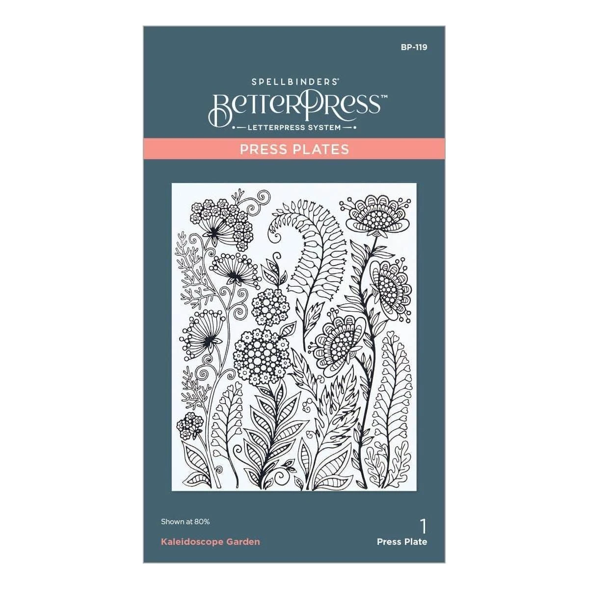 Spellbinders Exclusive: Kaleidoscope Garden Press Plate 11 Spellbinders Exclusive: Kaleidoscope Garden Press Plate - Image 11