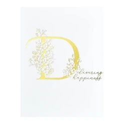 Floral D And Sentiment Press Plate From The Every Occasion Floral Alphabet Collection -Woodland Scenics Shop BP 127 Glimmer