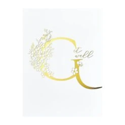 Floral G And Sentiment Press Plate From The Every Occasion Floral Alphabet Collection -Woodland Scenics Shop BP 130 Glimmer