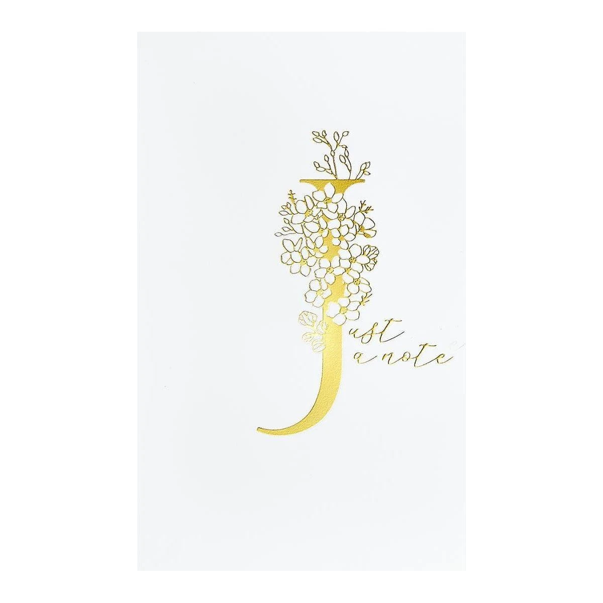 Floral J And Sentiment Press Plate From The Every Occasion Floral Alphabet Collection 3 Floral J And Sentiment Press Plate From The Every Occasion Floral Alphabet Collection - Image 3