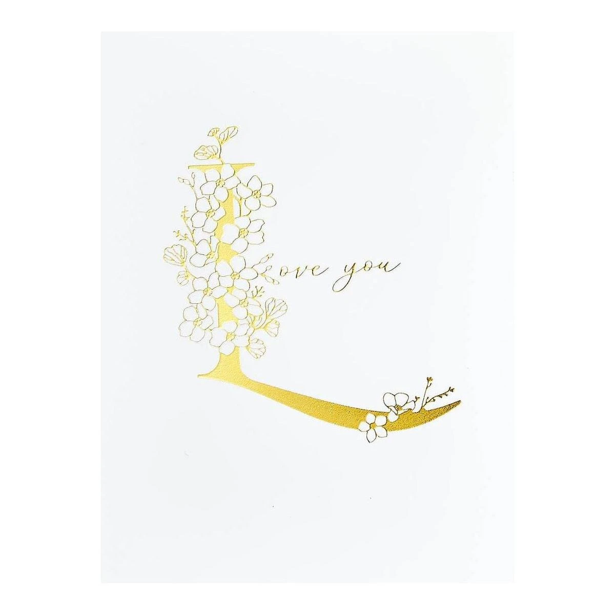 Floral L And Sentiment Press Plate From The Every Occasion Floral Alphabet Collection 3 Floral L And Sentiment Press Plate From The Every Occasion Floral Alphabet Collection - Image 3