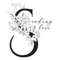 Floral S And Sentiment Press Plate From The Every Occasion Floral Alphabet Collection 10 Floral S And Sentiment Press Plate From The Every Occasion Floral Alphabet Collection -Woodland Scenics Shop BP 142 Every Occasion Floral S and Sentiment Color