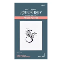 Floral S And Sentiment Press Plate From The Every Occasion Floral Alphabet Collection 13 Floral S And Sentiment Press Plate From The Every Occasion Floral Alphabet Collection -Woodland Scenics Shop BP 142 Every Occasion Floral S and Sentiment Pac