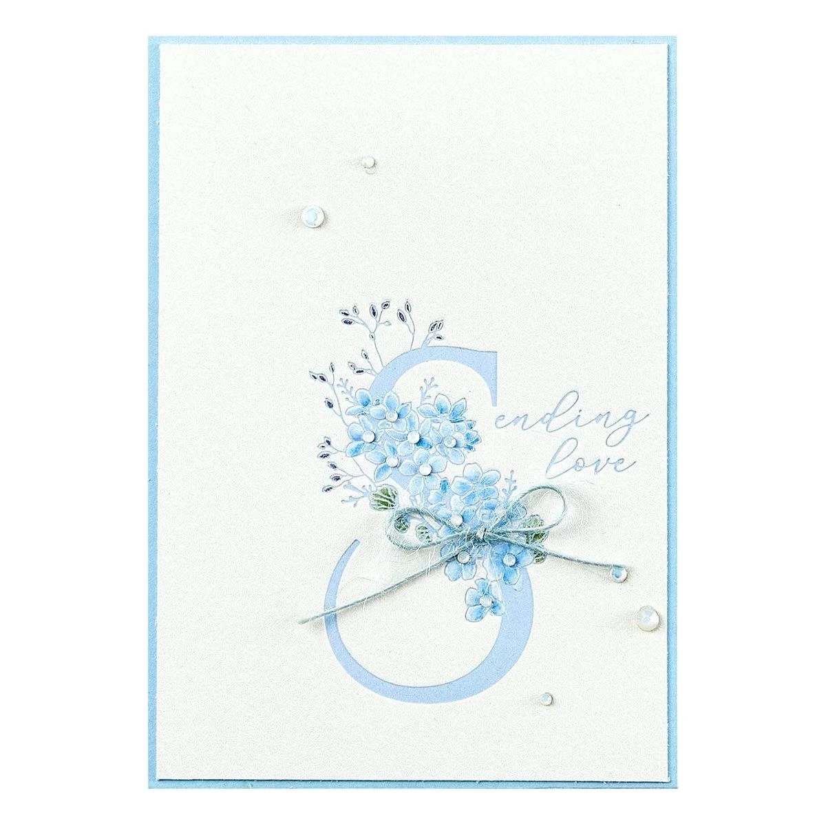 Floral S And Sentiment Press Plate From The Every Occasion Floral Alphabet Collection 6 Floral S And Sentiment Press Plate From The Every Occasion Floral Alphabet Collection - Image 6