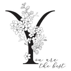 Floral Y And Sentiment Press Plate From The Every Occasion Floral Alphabet Collection 9 Floral Y And Sentiment Press Plate From The Every Occasion Floral Alphabet Collection -Woodland Scenics Shop BP 148 Every Occasion Floral Y and Sentiment Color