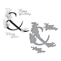 Floral & And Sentiment Press Plate From The Every Occasion Floral Alphabet Collection -Woodland Scenics Shop BP 150 Every Occasion Floral and Sentiment Color