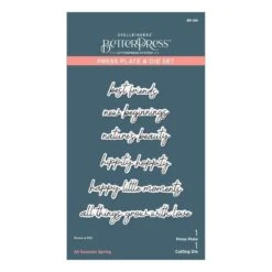 Spellbinders Exclusive - All Seasons Sentiments BetterPress Bundle From The All Seasons Scrapbooking Collection 34 Spellbinders Exclusive - All Seasons Sentiments BetterPress Bundle From The All Seasons Scrapbooking Collection -Woodland Scenics Shop BP 169 All Seasons Spring Pac fba3740c 4b82 40d2 b1ae d659f8df442d