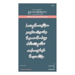 Spellbinders Exclusive - All Seasons Sentiments BetterPress Bundle From The All Seasons Scrapbooking Collection 35 Spellbinders Exclusive - All Seasons Sentiments BetterPress Bundle From The All Seasons Scrapbooking Collection -Woodland Scenics Shop BP 170 All Seasons Summer Pac 6fde9c7b 753b 47f6 af09 754358e7cbee