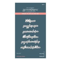 Spellbinders Exclusive - All Seasons Sentiments BetterPress Bundle From The All Seasons Scrapbooking Collection 33 Spellbinders Exclusive - All Seasons Sentiments BetterPress Bundle From The All Seasons Scrapbooking Collection -Woodland Scenics Shop BP 172 All Seasons Winter Pac 6e7a5fcc c87f 476d 91b8 bdd880a624d5