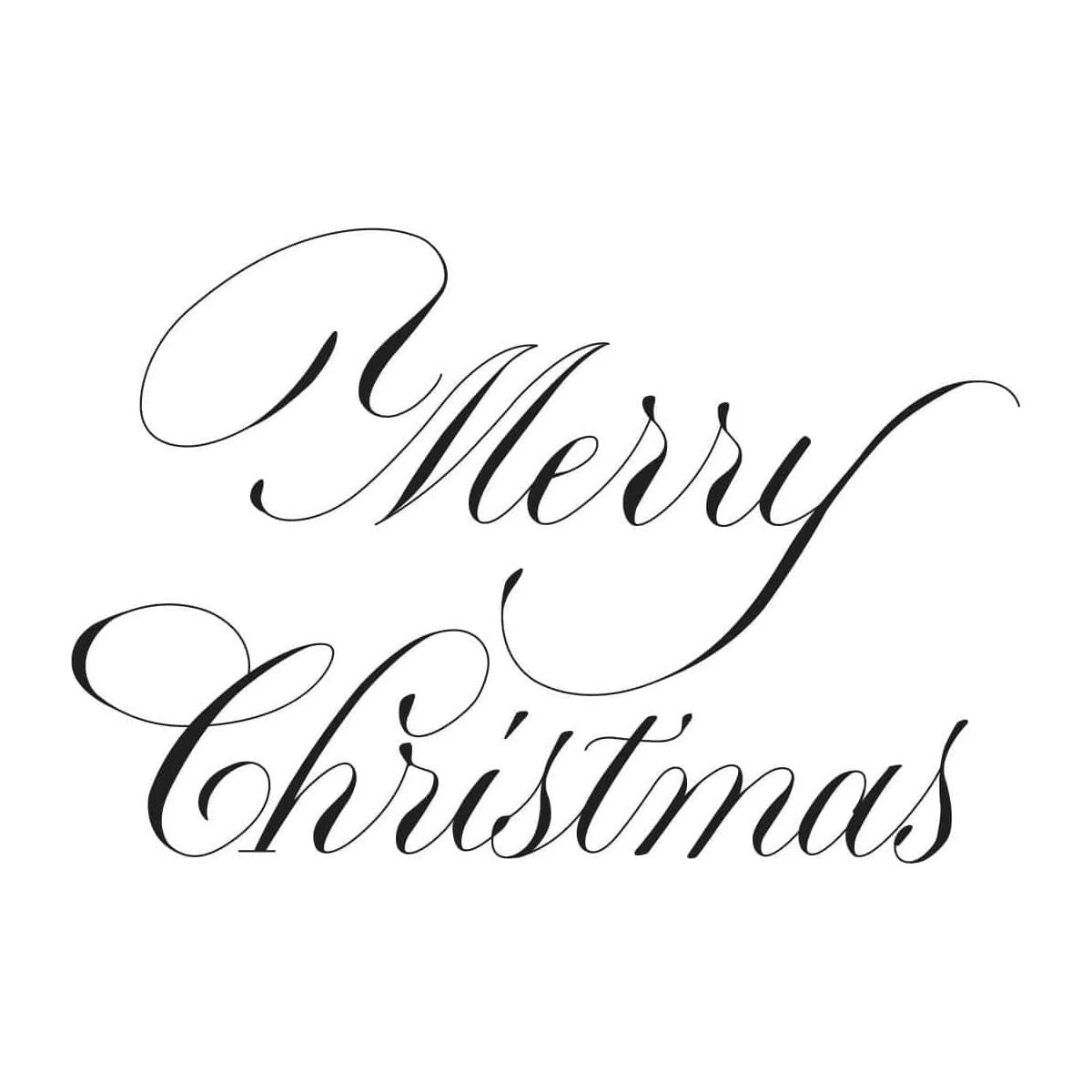Copperplate Merry Christmas Press Plate From The Copperplate Holiday Sentiments Collection By Paul Antonio 7 Copperplate Merry Christmas Press Plate From The Copperplate Holiday Sentiments Collection By Paul Antonio - Image 7