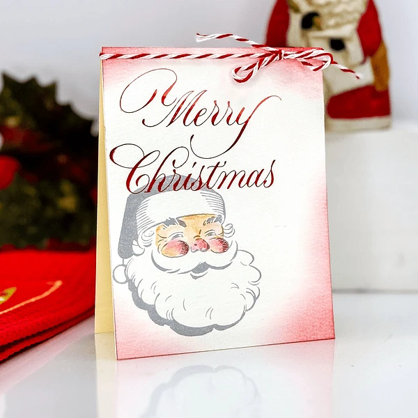 Copperplate Merry Christmas Press Plate From The Copperplate Holiday Sentiments Collection By Paul Antonio 2 Copperplate Merry Christmas Press Plate From The Copperplate Holiday Sentiments Collection By Paul Antonio - Image 2