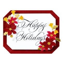 Copperplate Happy Holidays Press Plate From The Copperplate Holiday Sentiments Collection By Paul Antonio 13 Copperplate Happy Holidays Press Plate From The Copperplate Holiday Sentiments Collection By Paul Antonio -Woodland Scenics Shop BP 178 Copperplate Holiday Sentiments PAScribe Copperplate Happy Holidays Projects