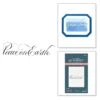 Exclusive Copperplate Peace On Earth Press Plate From The Copperplate Holiday Sentiments Collection By Paul Antonio