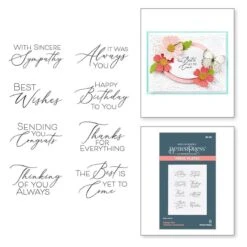 Always You Timeless Sentiments Press Plates From The Timeless Collection