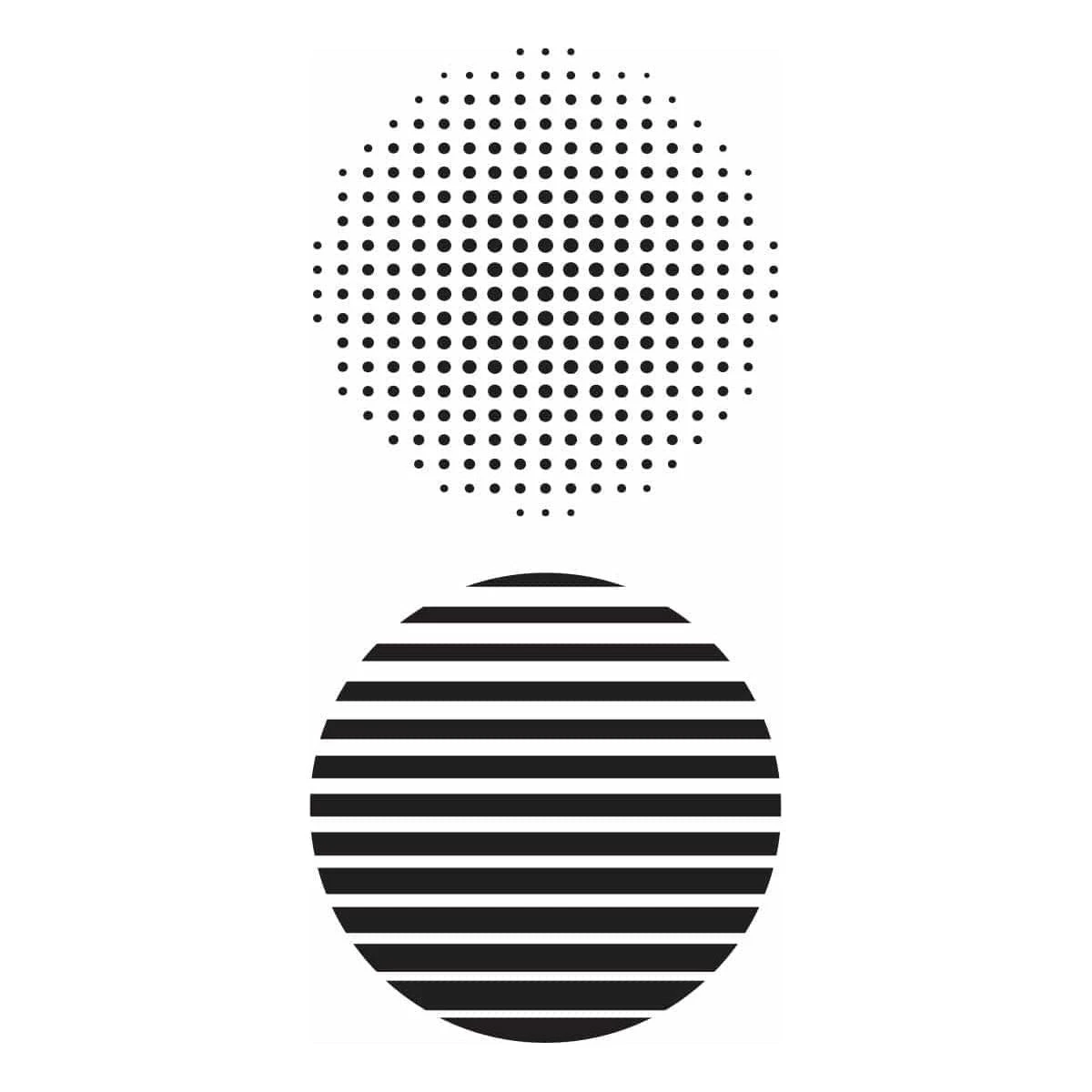 Spotlight Circle Duo Press Plate From The Spotlight Frames And Florals Collection By Lisa Horton 6 Spotlight Circle Duo Press Plate From The Spotlight Frames And Florals Collection By Lisa Horton - Image 6