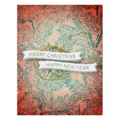 Mistletoe Greetings Press Plate & Die Set From The Home For The Holidays Collection -Woodland Scenics Shop BP 199 Home for the Holidays Mistletoe Greetings Project