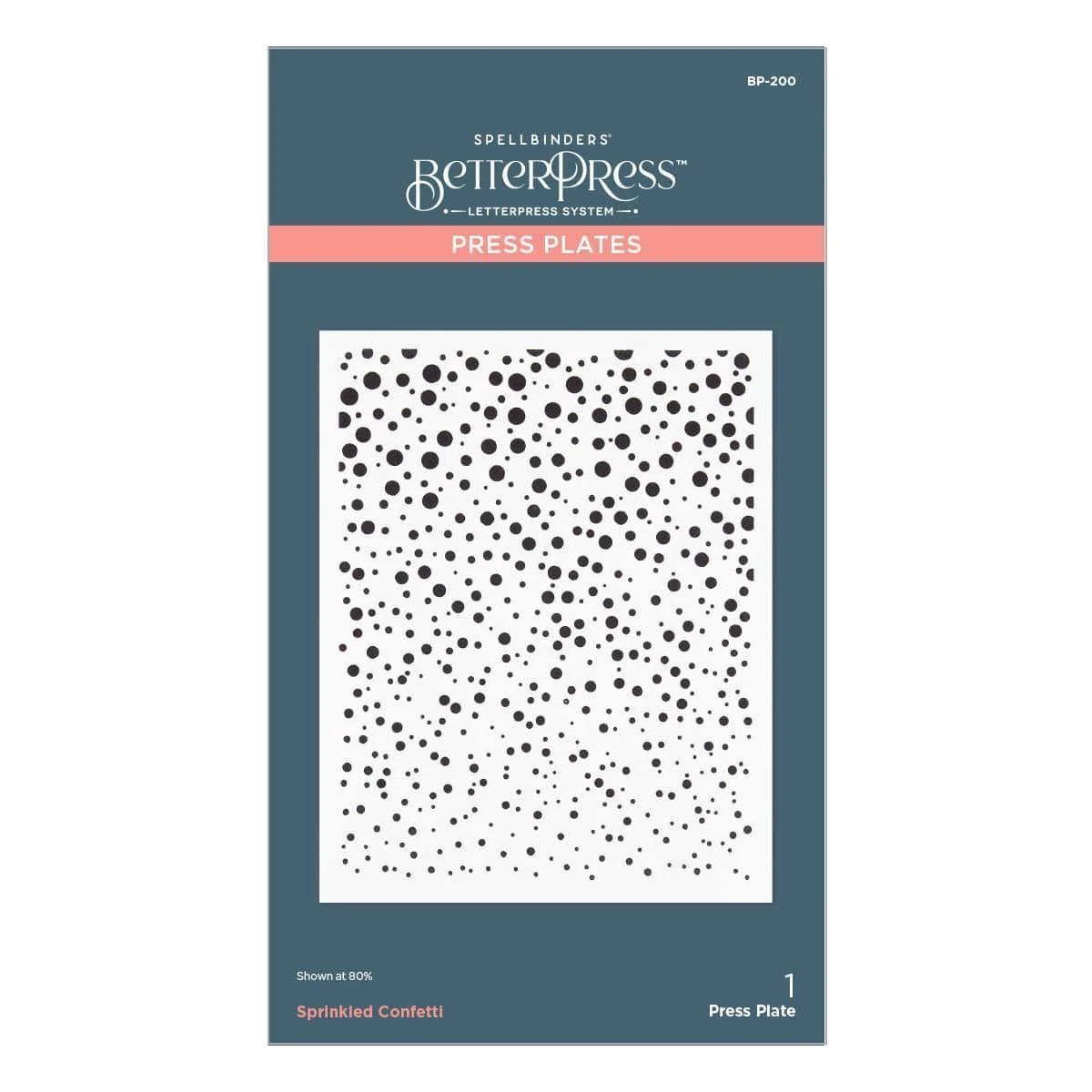 Sprinkled Confetti Press Plates From The Home For The Holidays Collection 5 Sprinkled Confetti Press Plates From The Home For The Holidays Collection - Image 5