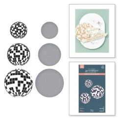 Disco Impressions Press Plate & Die Set From The Shine Bright Collection By Carissa Wiley