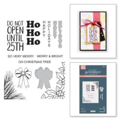 Essential Tag Accessories Press Plates & Die Set From The Essential Holiday Collection By Lisa Horton