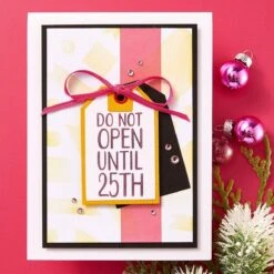 Essential Tag Accessories Press Plates & Die Set From The Essential Holiday Collection By Lisa Horton -Woodland Scenics Shop BP 214 S4 1375 Project