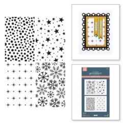 Holiday Background Panels Press Plates From The Essential Holiday Collection By Lisa Horton
