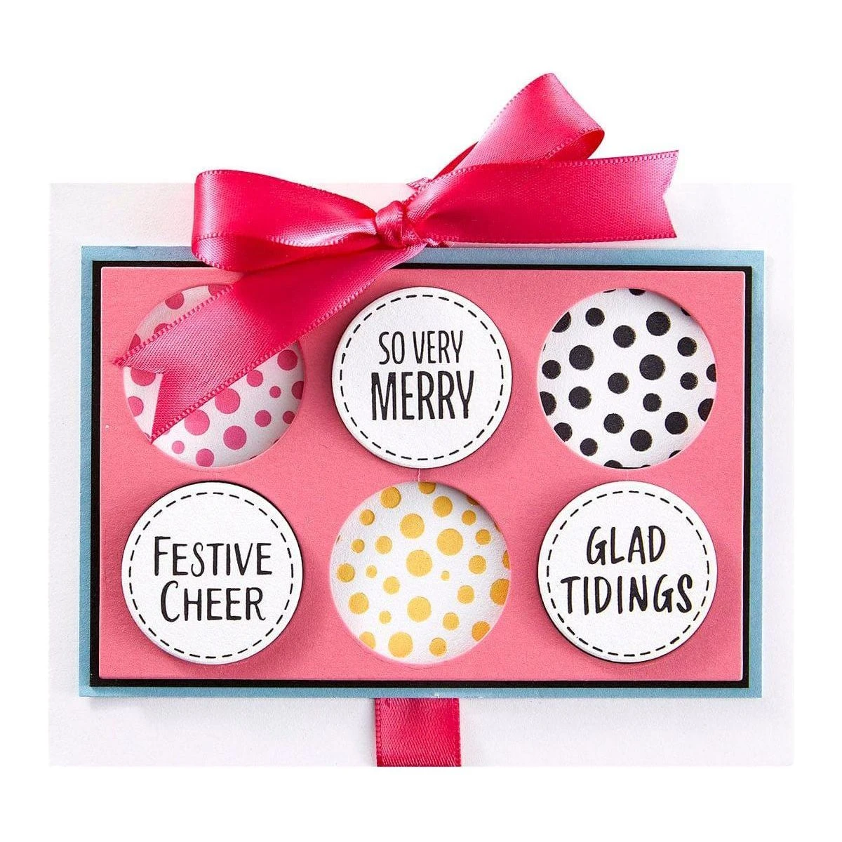 Festive Circle Sentiments Press Plates & Die Set From The Essential Holiday Collection By Lisa Horton 10 Festive Circle Sentiments Press Plates & Die Set From The Essential Holiday Collection By Lisa Horton - Image 10