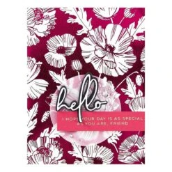 Poppy Background Press Plate & Stencil Bundle From The Yana's Poppies Collection By Yana Smakula -Woodland Scenics Shop BP 217 Poppies Yana Smakula Poppy Background Project