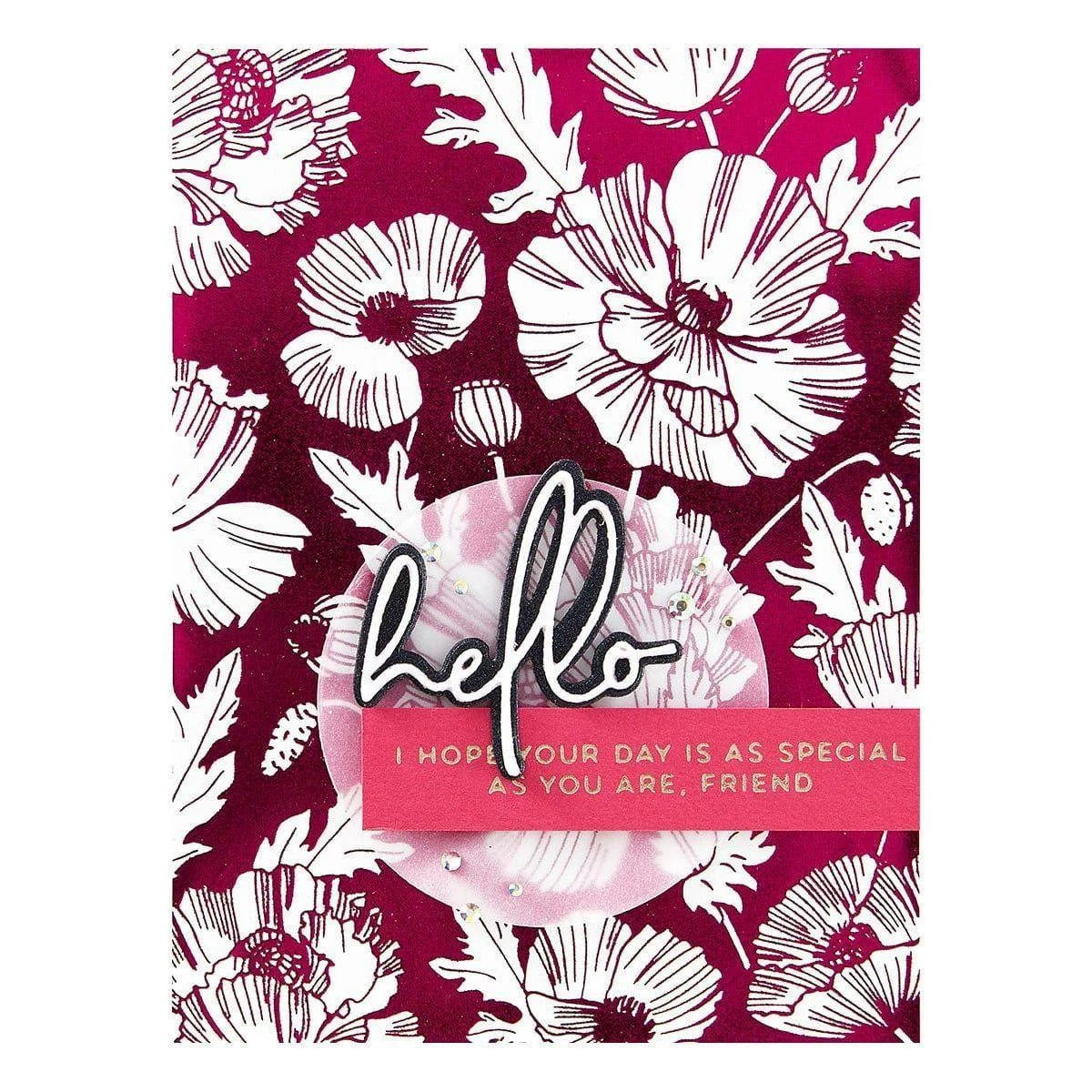 Poppy Background Press Plate From The Yana's Poppies Collection By Yana Smakula 13 Poppy Background Press Plate From The Yana's Poppies Collection By Yana Smakula - Image 13