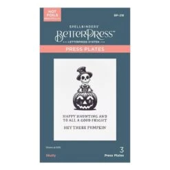 Skully Press Plates From The Happy Haunting Collection -Woodland Scenics Shop BP 218 Happy Haunting Skully Pac