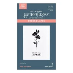 April Sweet Pea Press Plates From The Florals Through The Year Collection -Woodland Scenics Shop BP 248 Florals Through the Year April Sweet Pea Pac 9f015eae f420 4e7f b941 861d2432e1ec
