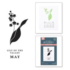 May Lily Of The Valley Press Plates From The Florals Through The Year Collection