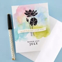 July Water Lily Press Plates From The Florals Through The Year Collection 11 July Water Lily Press Plates From The Florals Through The Year Collection -Woodland Scenics Shop BP 251 Florals Through the Year July Water Lily Project 3