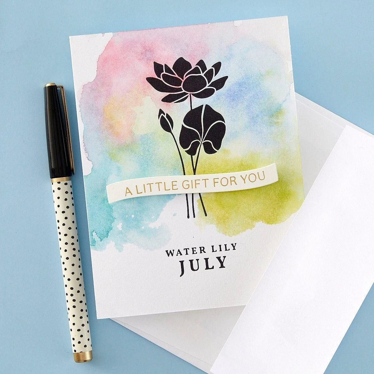 July Water Lily Press Plates From The Florals Through The Year Collection 4 July Water Lily Press Plates From The Florals Through The Year Collection - Image 4