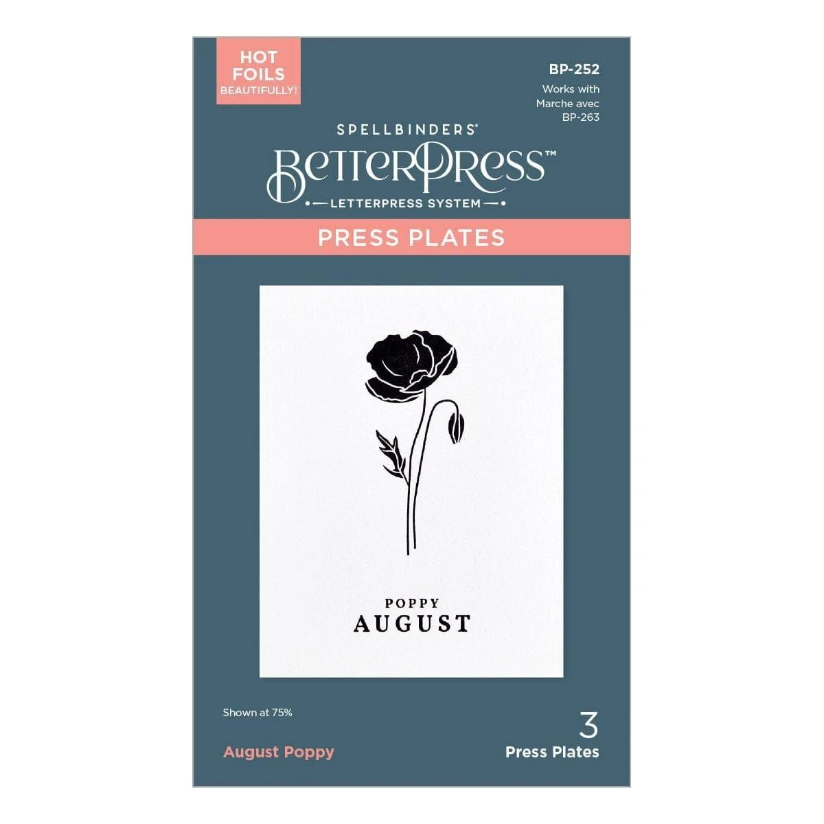 August Poppy Press Plates From The Florals Through The Year Collection 10 August Poppy Press Plates From The Florals Through The Year Collection - Image 10