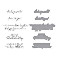 Valentine Happy Hour Sentiments BetterPress Plate & Die Set From The Love On The Rocks Collection 11 Valentine Happy Hour Sentiments BetterPress Plate & Die Set From The Love On The Rocks Collection -Woodland Scenics Shop BP 257 Love on the Rocks Valentine Happy Hour Sentiments Color