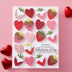 Valentine Happy Hour Sentiments BetterPress Plate & Die Set From The Love On The Rocks Collection 12 Valentine Happy Hour Sentiments BetterPress Plate & Die Set From The Love On The Rocks Collection -Woodland Scenics Shop BP 257 Love on the Rocks Valentine Happy Hour Sentiments Project 2