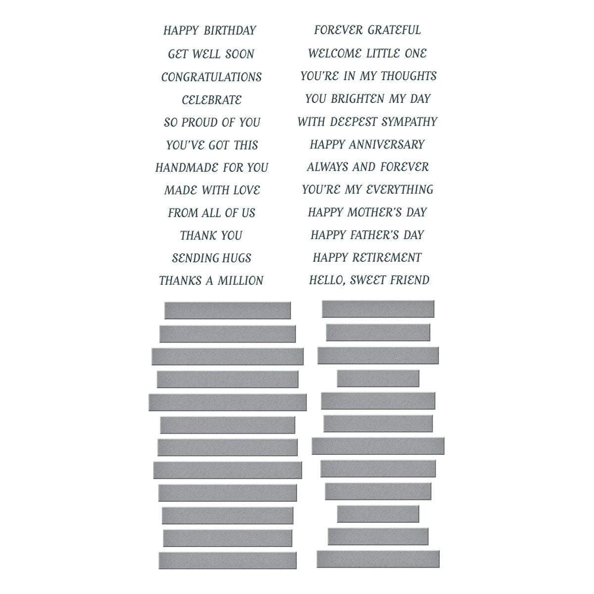 Ideal Moments Press Plate & Die Set From The Vivid Expressions Collection 3 Ideal Moments Press Plate & Die Set From The Vivid Expressions Collection - Image 3