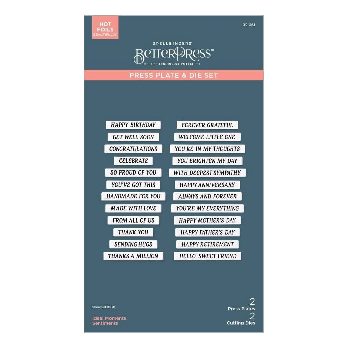 Ideal Moments Press Plate & Die Set From The Vivid Expressions Collection 10 Ideal Moments Press Plate & Die Set From The Vivid Expressions Collection - Image 10