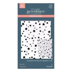 Wishing And Falling Stars 3D Embossing Folder And BetterPress Bundle From The Little Smiles Collection 27 Wishing And Falling Stars 3D Embossing Folder And BetterPress Bundle From The Little Smiles Collection -Woodland Scenics Shop BP 262 Little Smiles Falling Stars Pac
