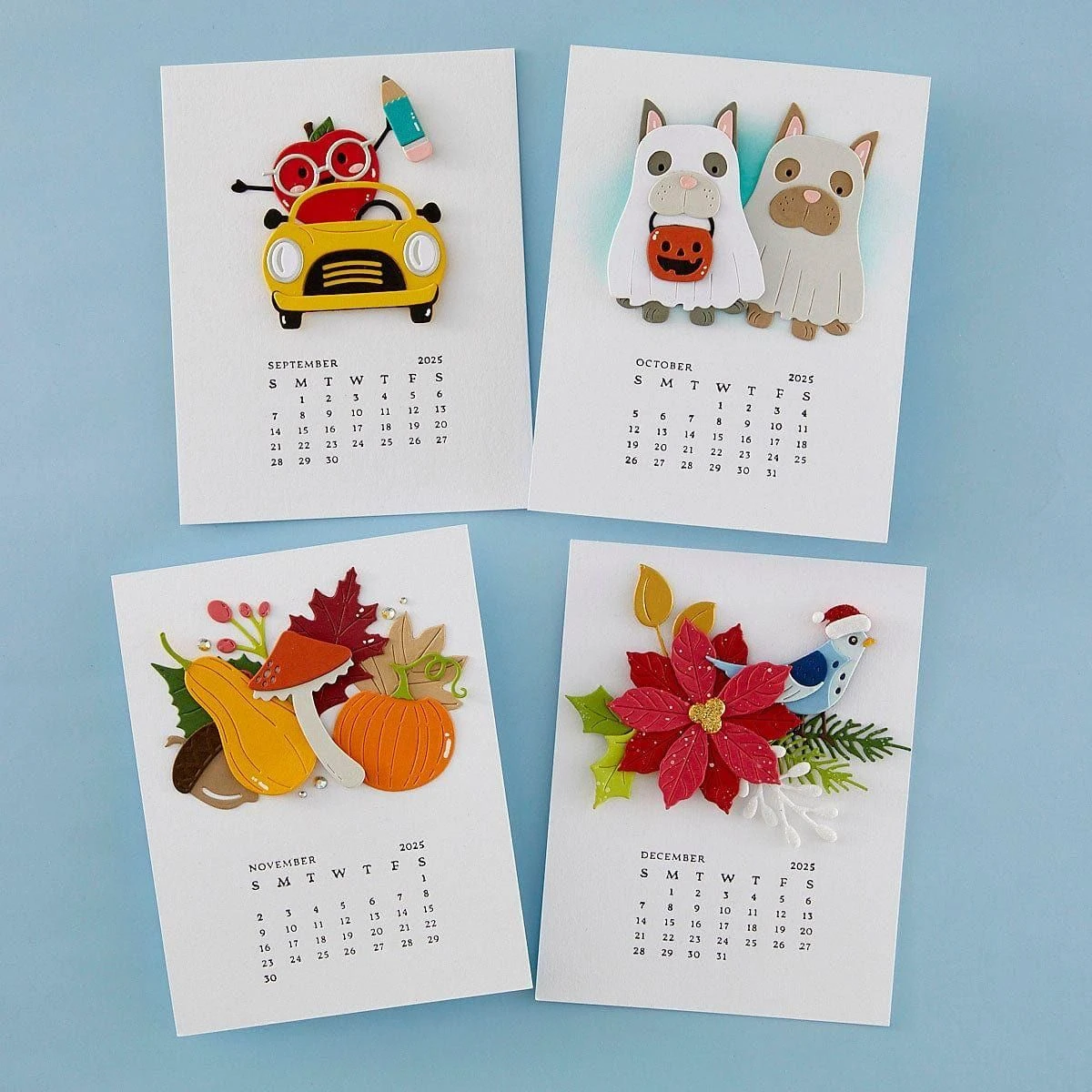 2025 DIY Calendar Press Plates And DIY Easel BetterPress Dies Bundle From The Florals Through The Year Collection 11 2025 DIY Calendar Press Plates And DIY Easel BetterPress Dies Bundle From The Florals Through The Year Collection - Image 11