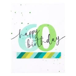 Sweeping Celebration Sentiments Press Plates From The Color Mix Celebrations Collection -Woodland Scenics Shop BP 267 Color Mix Celebrations Sweeping Celebration Sentiments Project 1