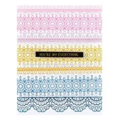 Pressed Lace Borders Press Plate & Die Set From The Vivid Expressions Collection 16 Pressed Lace Borders Press Plate & Die Set From The Vivid Expressions Collection -Woodland Scenics Shop BP 284 Vivid Expressions Pressed Lace Borders Project